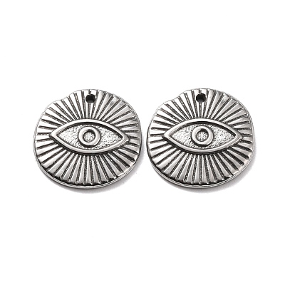 304 Stainless Steel Pendants Cabochons for Enamel STAS-B024-11P-1