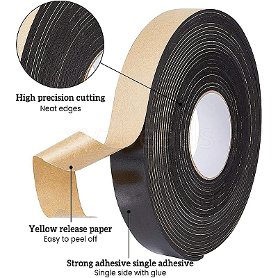 Strong Adhesion EVA Sponge Foam Rubber Tape AJEW-WH0109-50C-1