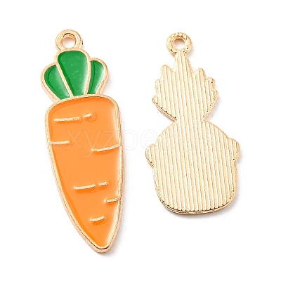 Alloy Enamel Pendants ENAM-D053-03KCG-1