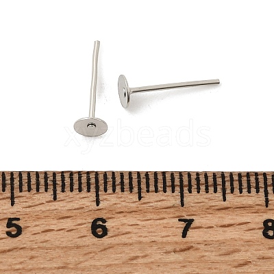 Rack Plating Iron Ear Studs Findings LS-IFIN-M029-06P-NR-1