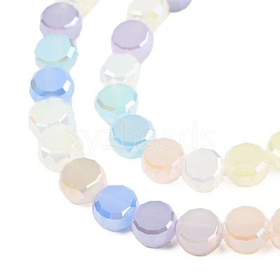 Electroplate Glass Beads Strands EGLA-N002-40B-05-1