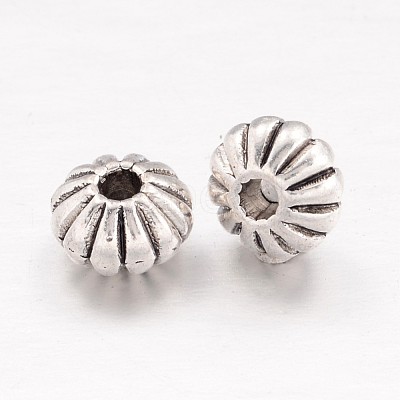 Tibetan Style Beads TIBEB-R010-AS-LF-1