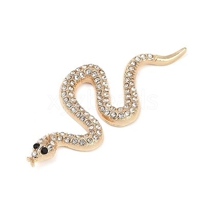 Alloy with Rhinestones Jewelry Accessory LS-PALLOY-R156-01G-02-1