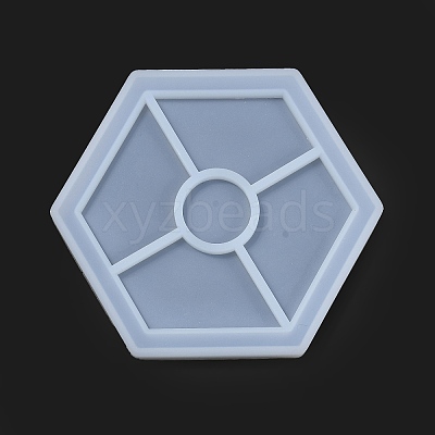 Silicone Laser Effect Cup Mat Molds X-DIY-C061-03A-1