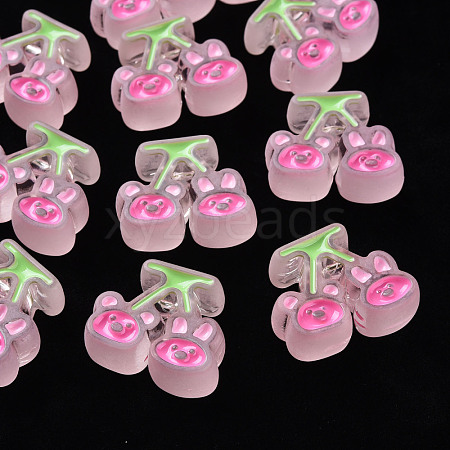 Transparent Acrylic Beads MACR-S374-04B-06-1