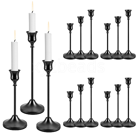3Pcs 3 Styles Metal Candle Holder Sets DIY-WA0001-37G-1