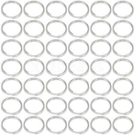 SOFPLATE 500Pcs 304 Stainless Steel Split Rings STAS-SP0001-66C-1