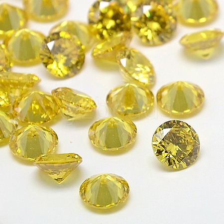 Cubic Zirconia Cabochons ZIRC-M002-5mm-003-1