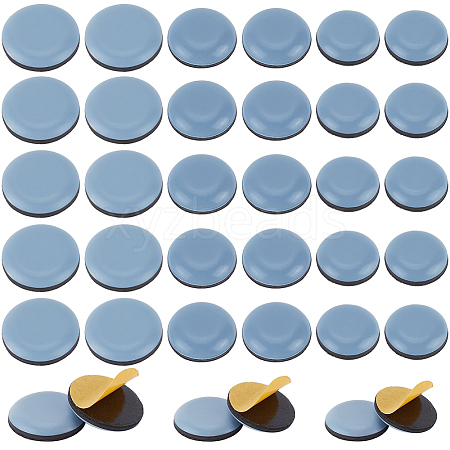 36Pcs 3 Styles Teflon & Rubber & EVA & Oil Glue Self-adhesive Furniture Protection Pads AJEW-CN0002-94B-1