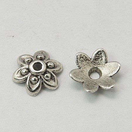 Tibetan Style Bead Caps K08V9021-1