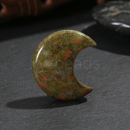 Natural Unakite Palm Stone Massager PW-WGEE13D-10-1