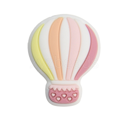 Hot Air Balloon Food Grade Eco-Friendly Silicone Beads PW-WG10CCF-04-1