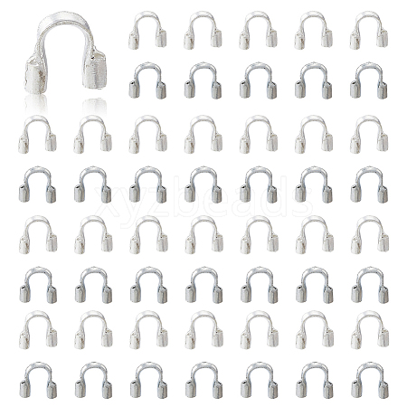 500Pcs 2 Color Brass Wire Guardians KK-FH0006-74-1
