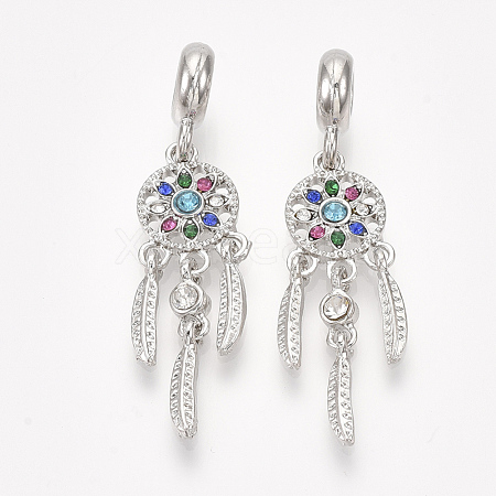 Alloy European Dangle Charms X-MPDL-S066-073-1