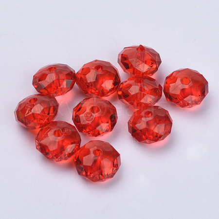 Transparent Acrylic Beads TACR-Q258-8mm-V12-1