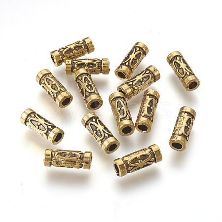 Tibetan Style Beads X-GLF0843Y-1