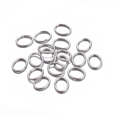 Tarnish Resistant 304 Stainless Steel Jump Rings STAS-F221-40P-H-1