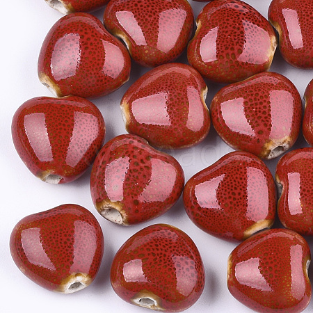 Handmade Porcelain Beads PORC-S498-15A-19-1