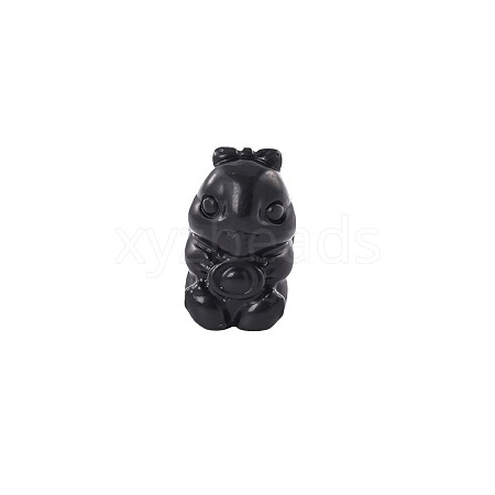 Animal Natural Shungite Figurines Statues for Home Desktop Decoration PW23111619827-1