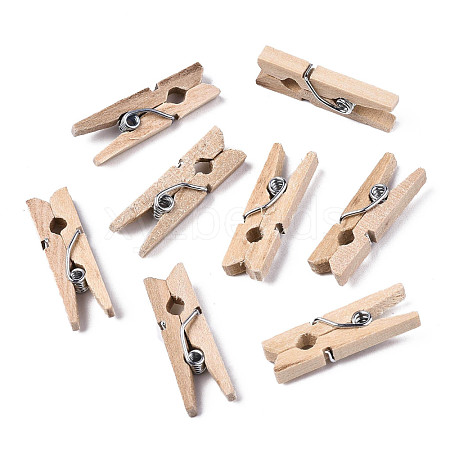 Wooden Craft Pegs Clips X-WOOD-R249-019-1