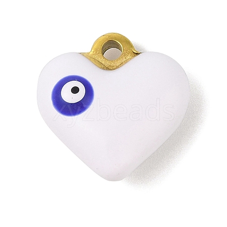 304 Stainless Steel Enamel Pendants LS-STAS-M071-02C-1