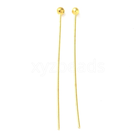 Brass Ball Head Pins X-RP0.5X30MM-G-01-1