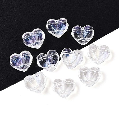 Transparent Glass Beads GLAA-T028-03A-1