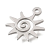 304 Stainless Steel Charms SA-CBA4CE0-03P-2