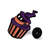 Halloween Cupcake Black Aolly Brooches JEWB-U002-03C-3