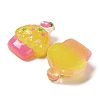 Translucent Resin Decoden Cabochons CRES-D018-03A-3