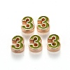 Alloy Enamel Beads ENAM-R055-03-03-RS-1