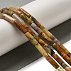 Natural Crazy Agate Beads Strands G-U010-A09-01-2