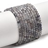 Natural Cordierite/Iolite/Dichroite Beads Strands G-B145-A04-3mm-2