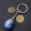 Natural Lapis Lazuli Keychain PW-WG6B815-07-1