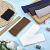 6Pcs 6 Colors Cotton Spandex Long Elastic Rib Cuffs AJEW-GF0014-32-4