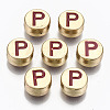 Alloy Enamel Beads ENAM-S122-029P-RS-1