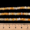 Natural Topaz Jade Beads Strands G-L635-A16-4x2mm-6