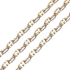 Real 18K Gold Plated Brass Dapped Chains CHC-R126-09G-2