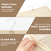 1Pc Non-Woven Fabrics Jewelry Hanging Bag AJEW-CP0007-97-5
