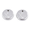316 Surgical Stainless Steel Charms STAS-S116-418A-P-2