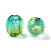 Painted Acrylic Beads OACR-Z010-03B-2