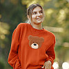 Computerized Embroidery Polyester with Fur Iron on/Sew on Patches DIY-WH0671-397A-6