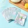 Rectangle Zip Lock Plastic Glitter Holographic Bags OPP-YW0001-03A-2