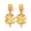 Tibetan Style Alloy European Dangle Charms PALLOY-F199-30G-1