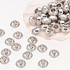 Rondelle Tibetan Silver Spacer Beads AB937-NF-1