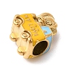 304 Stainless Steel European Beads STAS-D153-09B-G-2