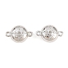 304 Stainless Steel Magnetic Clasps with Loops STAS-P452-04H-P-1