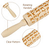 Wood Rolling Pin AJEW-WH0819-008A-4