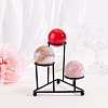 Alloy Crystal Ball Holders ODIS-WH0078-97EB-4