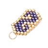 Handmade MIYUKI Seed Beads PALLOY-MZ00867-19-4